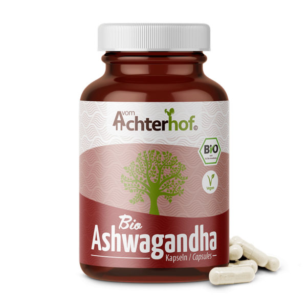 vom Achterhof BIO Ashwagandha Kapseln 150 Kapseln