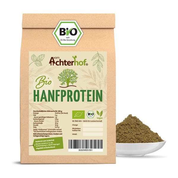 vom Achterhof BIO Hanfprotein 250g