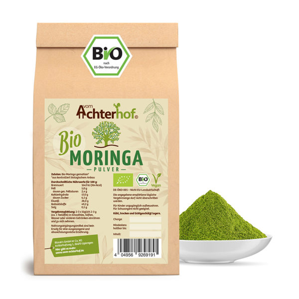 vom Achterhof BIO Moringa Pulver 250g