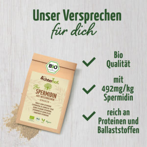 vom Achterhof BIO Spermidin aus Weizenkeimen 250g – Bild 3