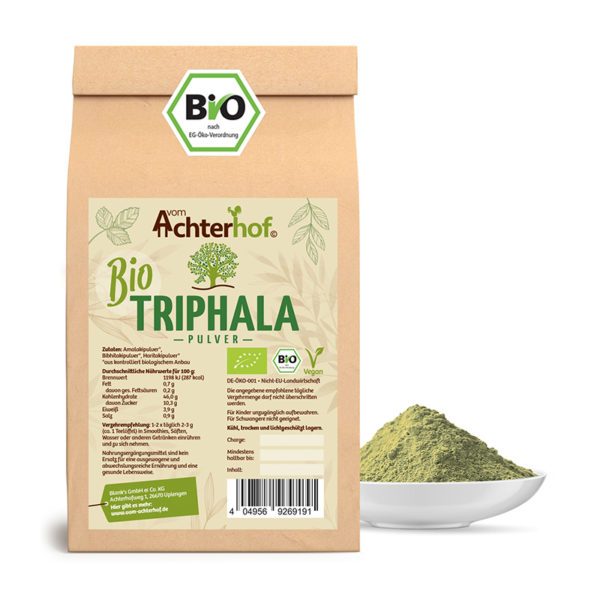 vom Achterhof BIO Triphala Pulver 100g