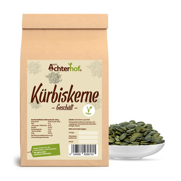 vom Achterhof Kürbiskerne 250g