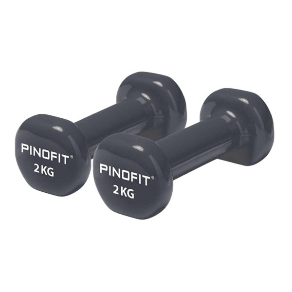 Pinofit Kurzhantel Dark Grey (2er Set)